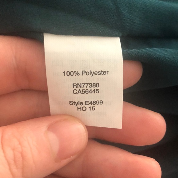 NWOT Madewell dress in forest green - Picture 6 of 7